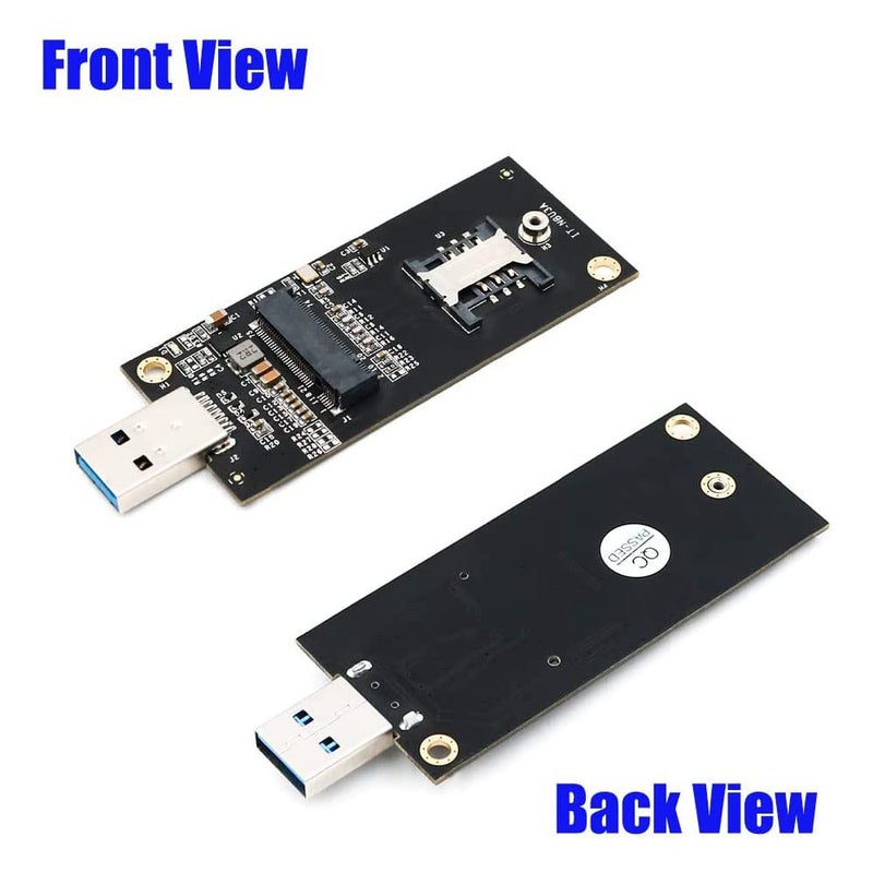 Mustpoint NGFF(M.2) Key B to USB 3.0 Adapter with SIM 6Pin Slot for WWAN/LTE Module - Image 4